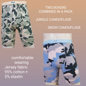 Both prints Jungle and Snow