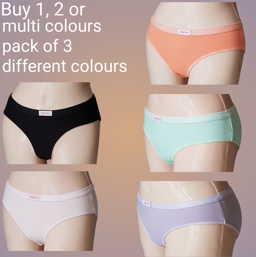 Ladies Panties multi colours