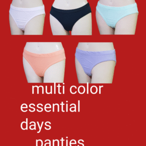 Multi colour Hidden elastic Ladies Panties