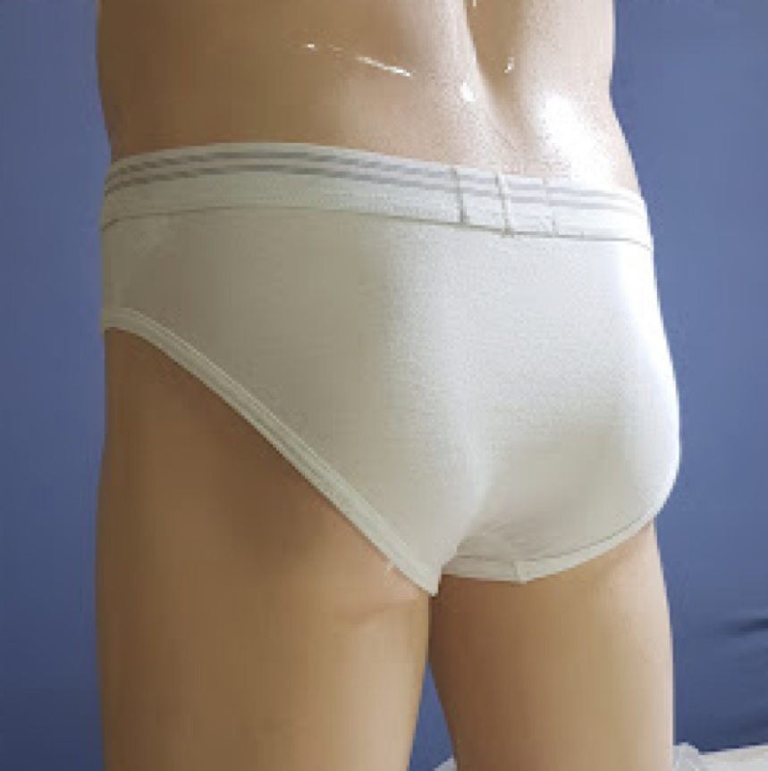 Gent White Underwear/Briefs - Image 3